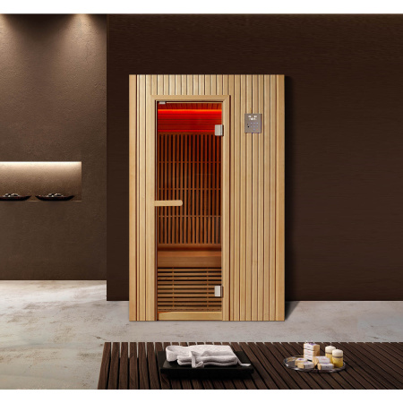 Инфракрасная сауна Mexda WS-1601SR красный кедр 1200*1050*1900