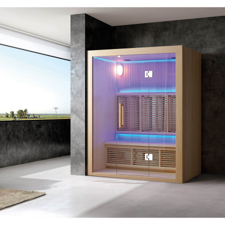 Инфракрасная сауна Mexda WS-1413 красный кедр 1500*1050*1900